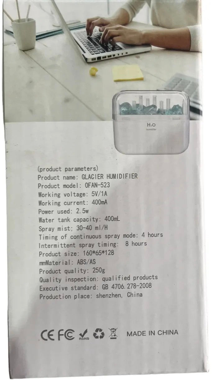 Essential Oil Diffuser Glacier Humidifier