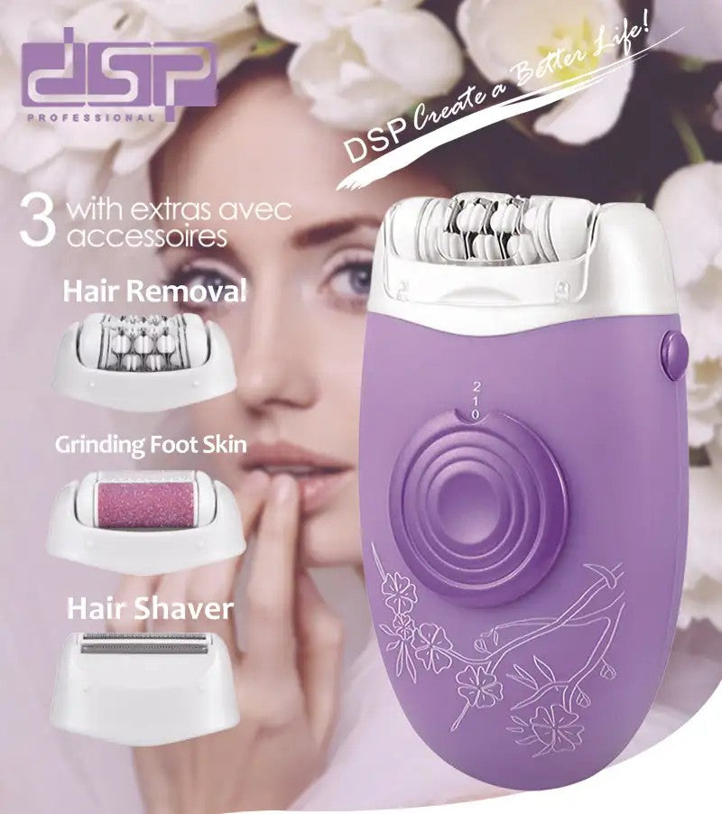 DSP 3 in 1 Ladies Epilator