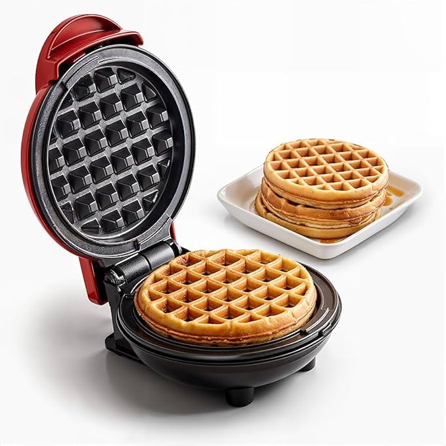 Non-Stick Mini Waffle Maker