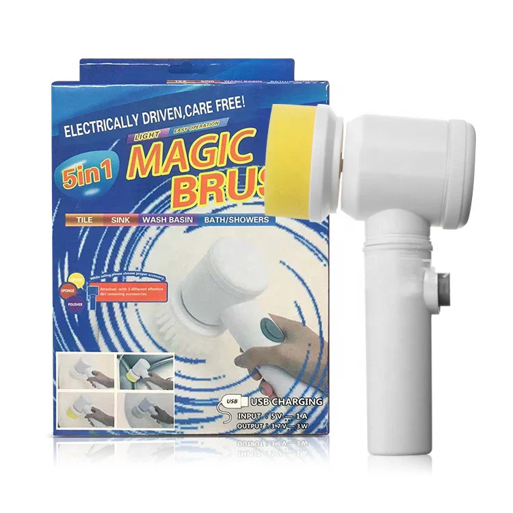 5-in-1 Electric Cleaning Magic Brush