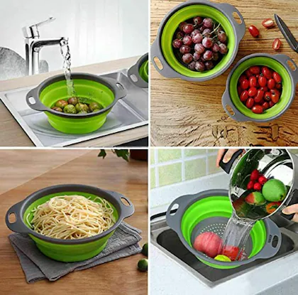 Collapsible Strainer / Colander Set