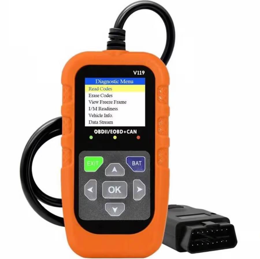 OBD II Car Fault Detector Code Reader OBD2 Scanner Diagnostic Tool V119