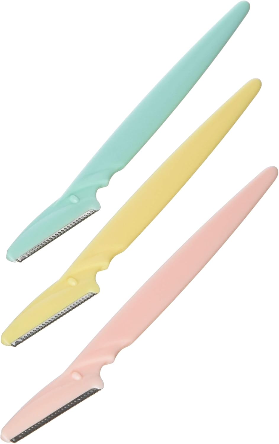 Eyebrow Razor, Facial Hair Remover and Dermaplaning Tool - 3 Pack Set