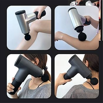 Muscle Relief Massager With 4 Massage Tips