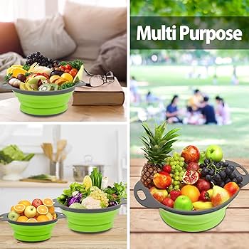 Collapsible Strainer / Colander Set