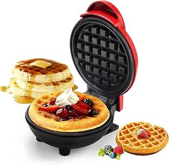 Non-Stick Mini Waffle Maker