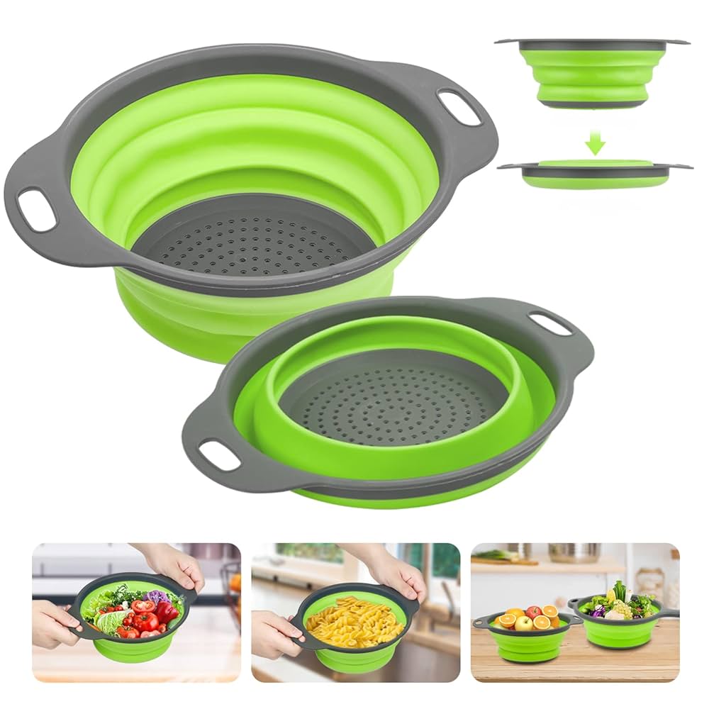 Collapsible Strainer / Colander Set