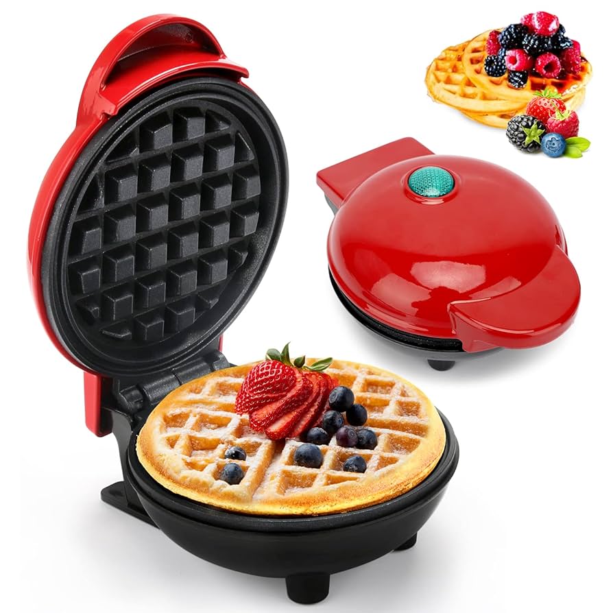 Non-Stick Mini Waffle Maker