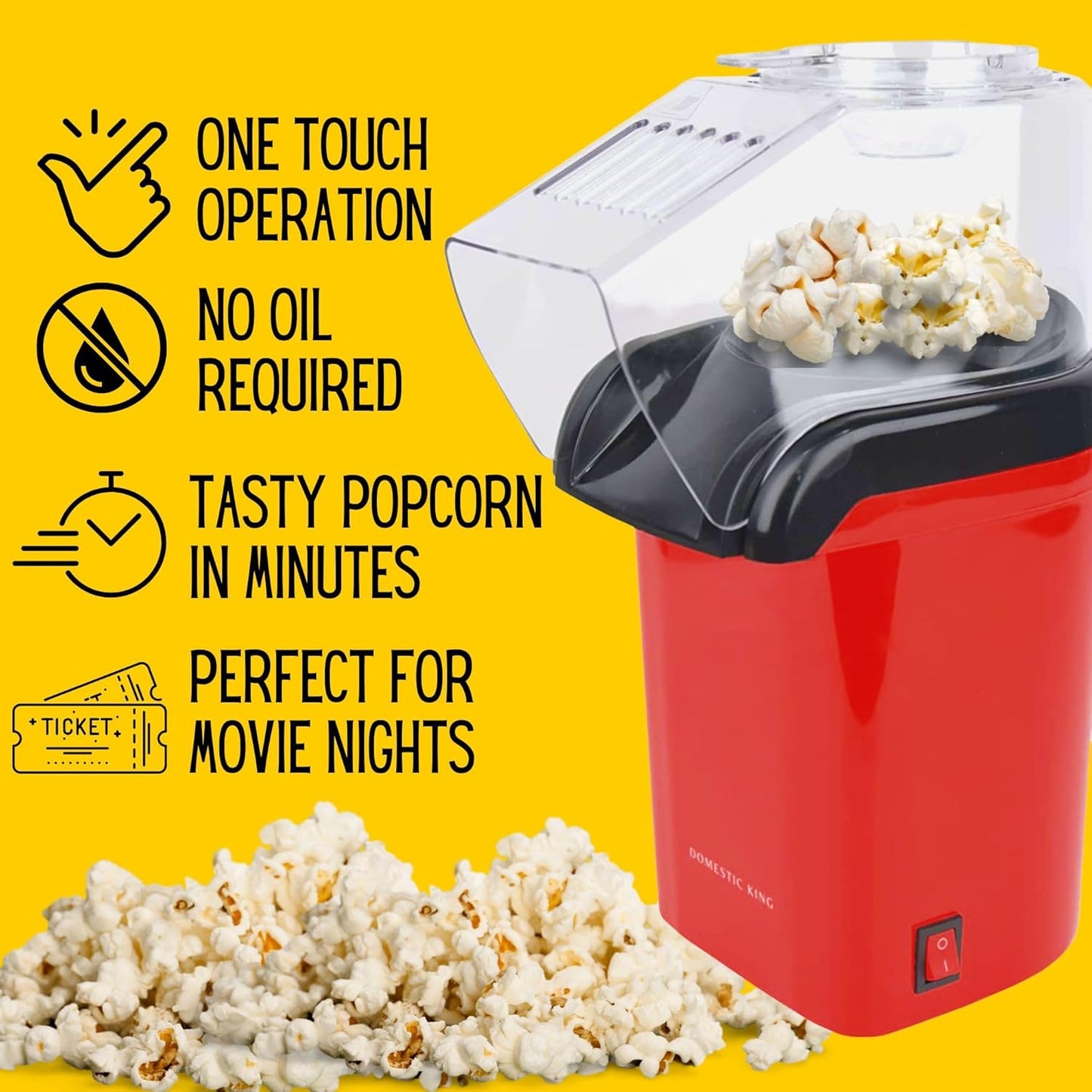 Meixi Air Popcorn Machine