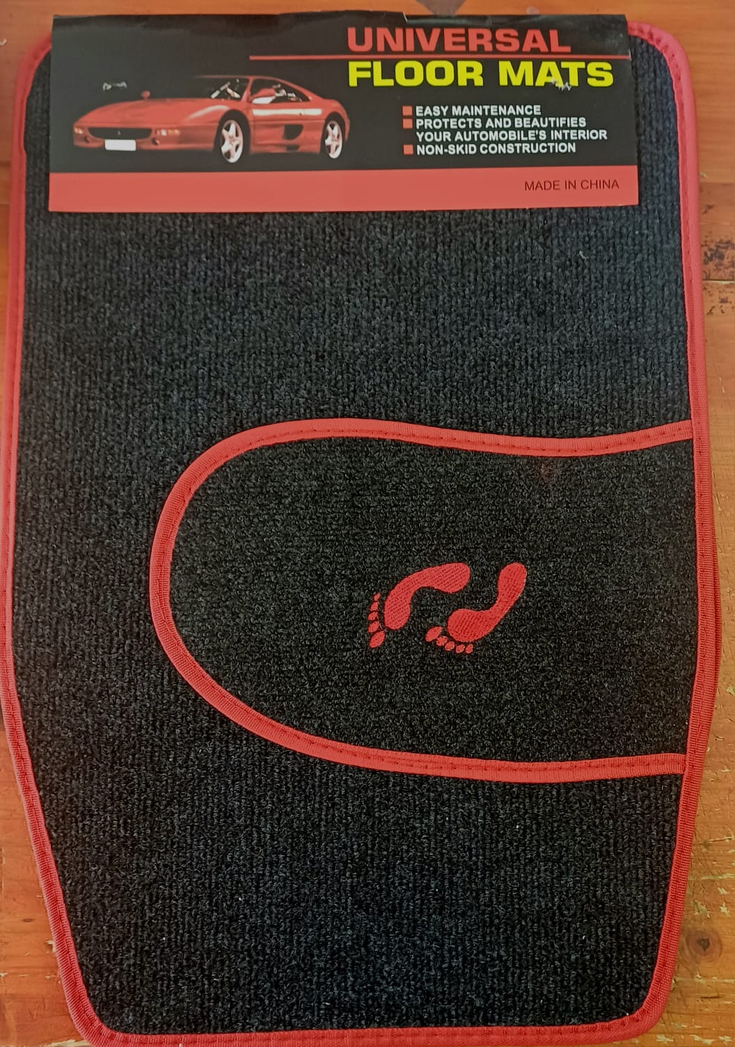Car Floor Mats - 4 Piece Set