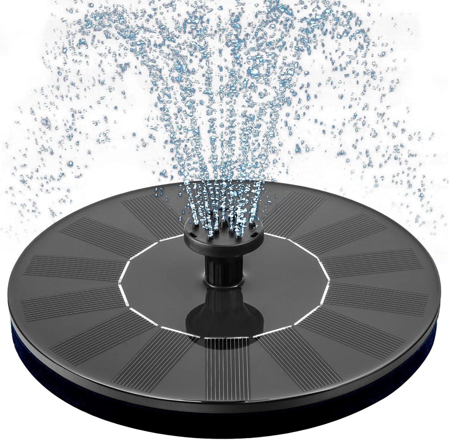 Solar Powered Bird Bath Water Fountain Pump 1.4W