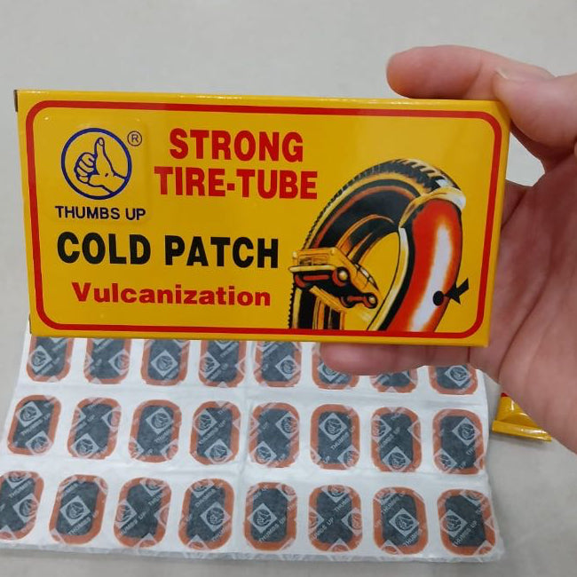 Bicycle Tube Repair Tool Cold Patch Kit - 24 Piece