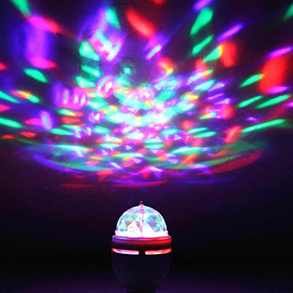 Full Colors Rotating Disco Party Light with Plug Adapter freeshipping - Dealz4all Store