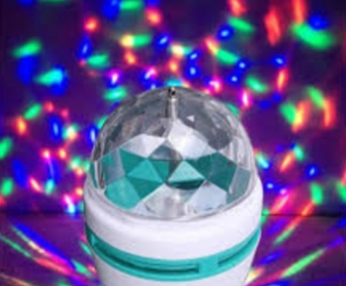 Full Colors Rotating Disco Party Light with Plug Adapter freeshipping - Dealz4all Store