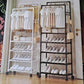 4-Layer Double Pole Clothing Rail and Shoes Rack