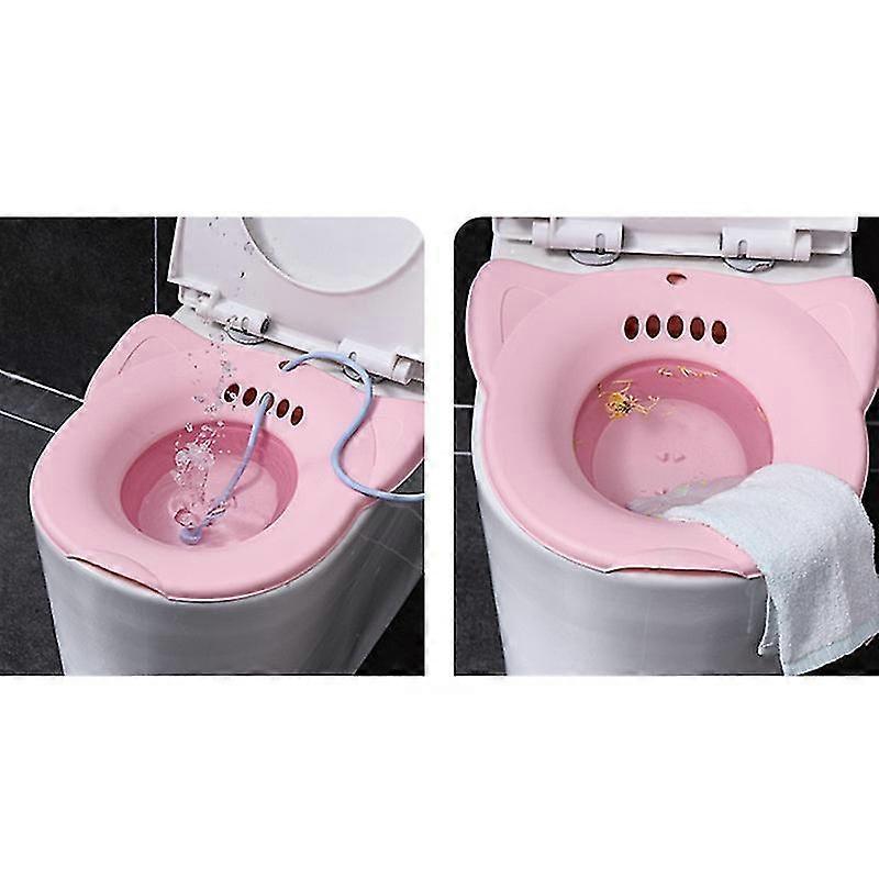 Portable Sitz Bath Tub with Flusher for Postpartum Care