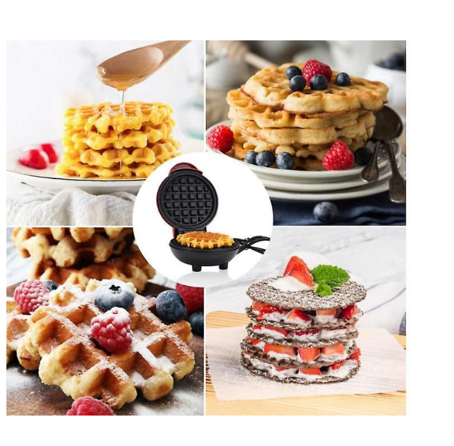 Non-Stick Mini Waffle Maker