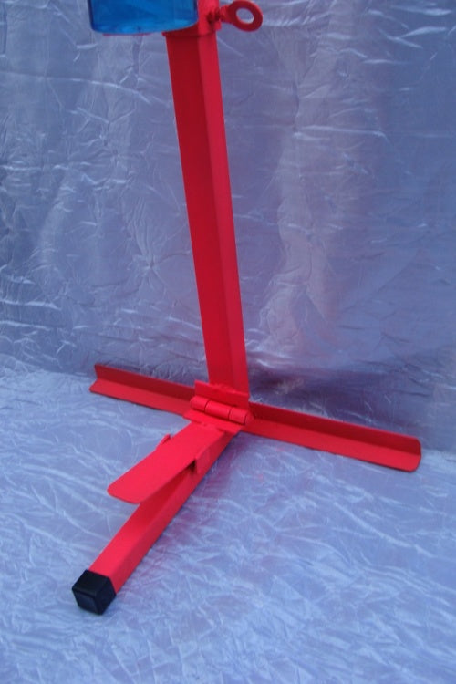 Custom Made Heavy Duty Foot Operated Self Standing Sanitizer Stand