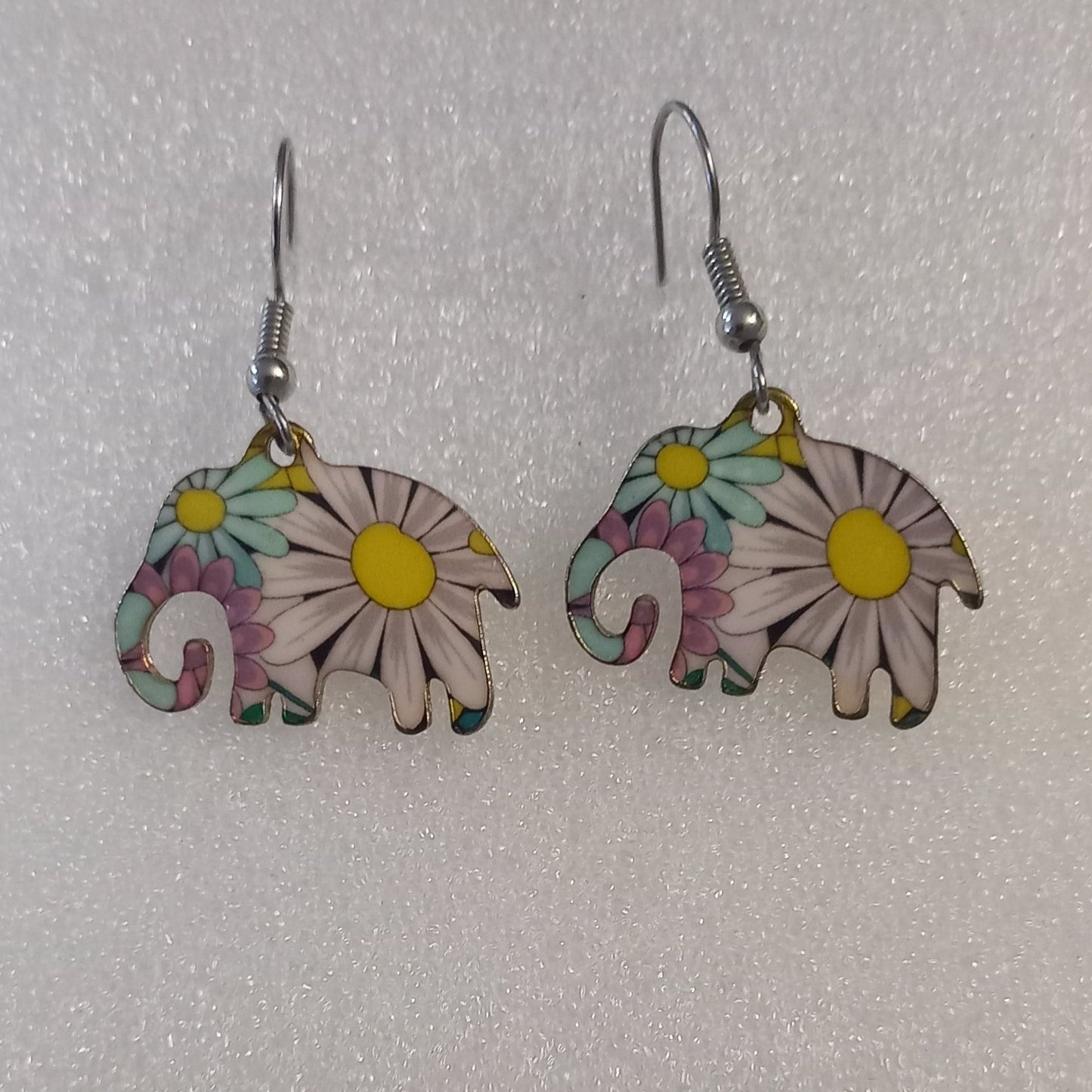Beautiful Hanging Elephant Earrings