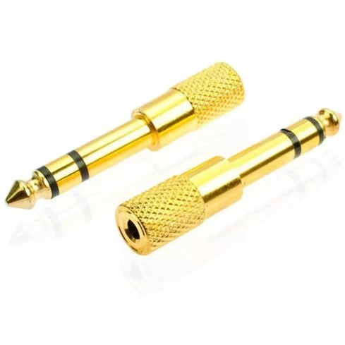 Audio Adapter Stereo Gold