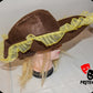 Pirate Costume Hat with Wig