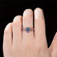 Beautiful Flower Vine Ring - Size 7