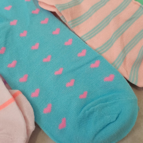 6 Pairs of Ladies Ankle Socks