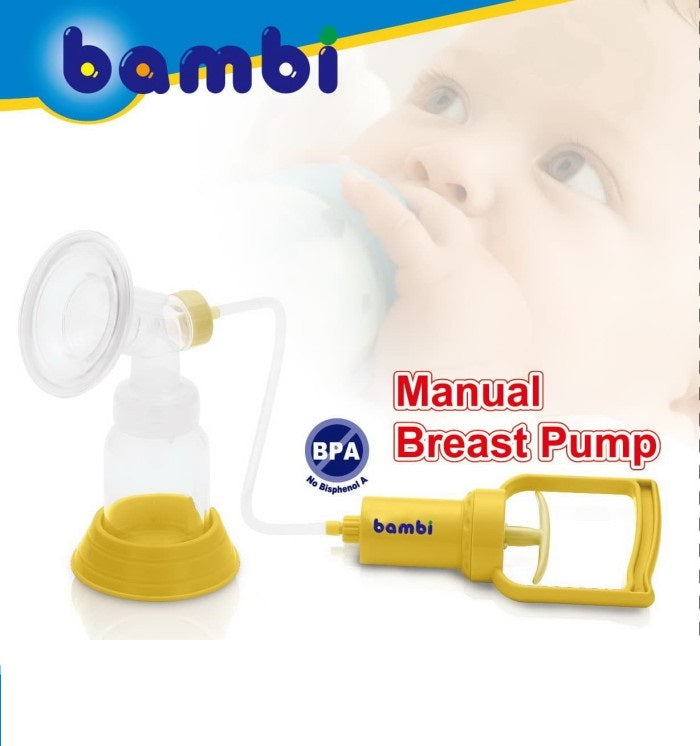 Manual Breast Pump with Lid for Breastfeeding