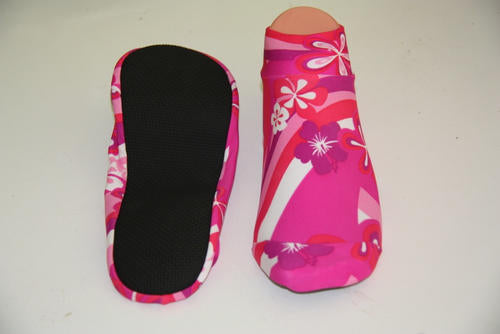 Kids Pink Aqua Swim Socks / Beach Socks