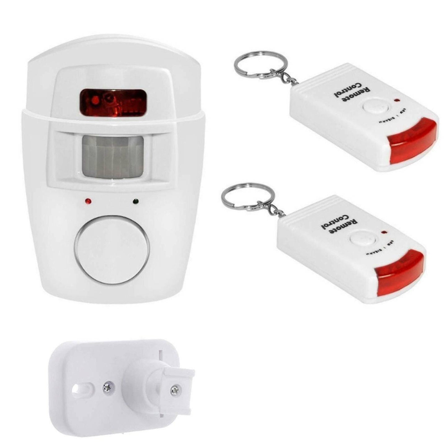 Wireless PIR Motion Sensor Alarm With 2 Remotes