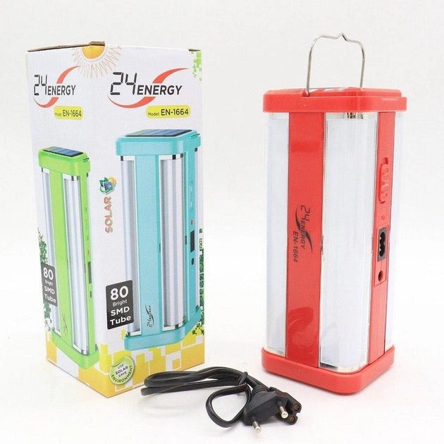Rechargeable Camping Lantern with Usb Charging and Solar Battery