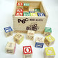 48-Piece Education Wooden ABC Blocks
