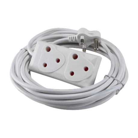 20m Extension Lead With A Two-Way Multi-Plug