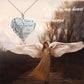 A Piece of My Heart Has Wings Pendant and Necklace