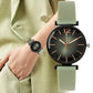 Ladies Fashion Watch With Green Strap