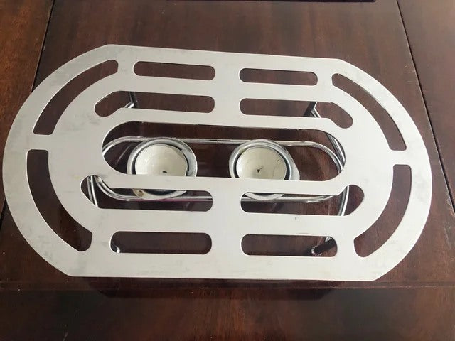 Chrome Hot Plate Food Warmer