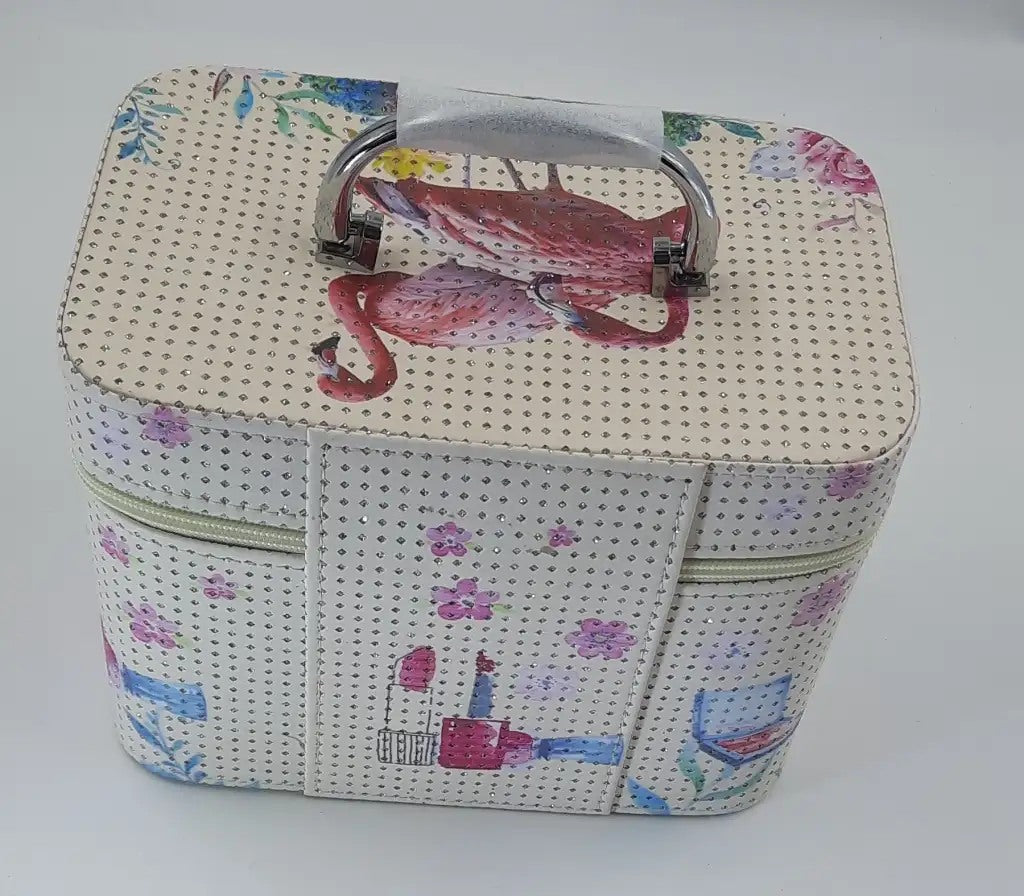 Flamingo Vanity Case Cosmetic Box