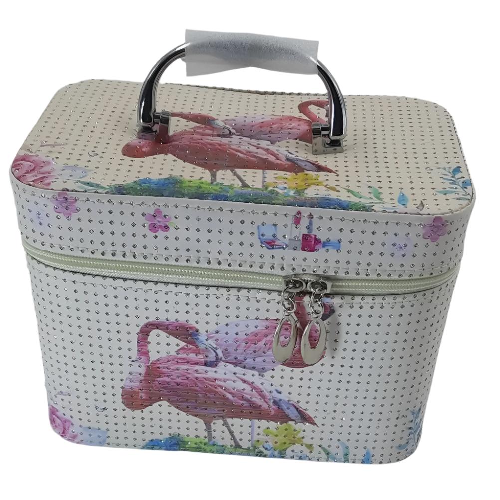 Flamingo Vanity Case Cosmetic Box