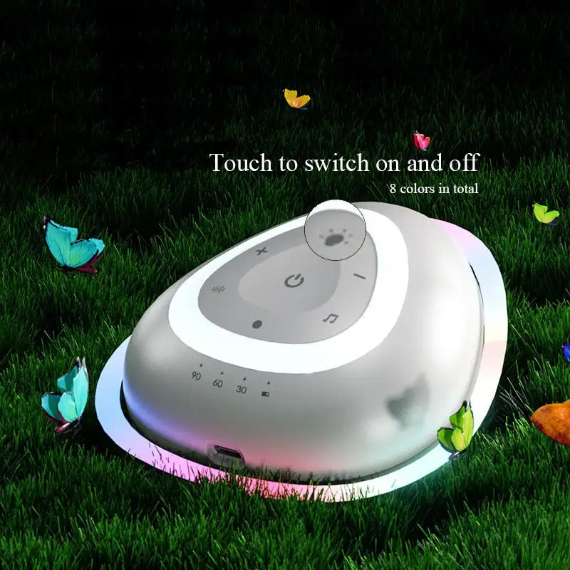 Bluetooth White Noise Machine with LED Night Light