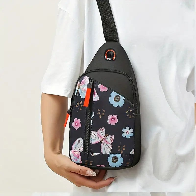 Casual Shoulder Bag with Adjustable Straps