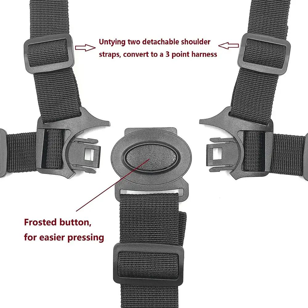 Baby Universal 5 Point Harness Belt Adjustable Strap for Stroller