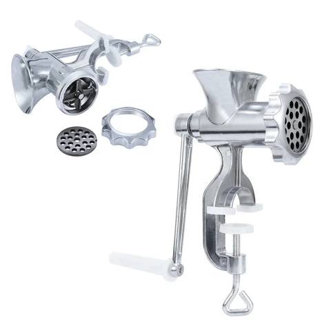 Heavy Duty Hand Operated Kitchen Meat Mincer, Grinder (No.10)