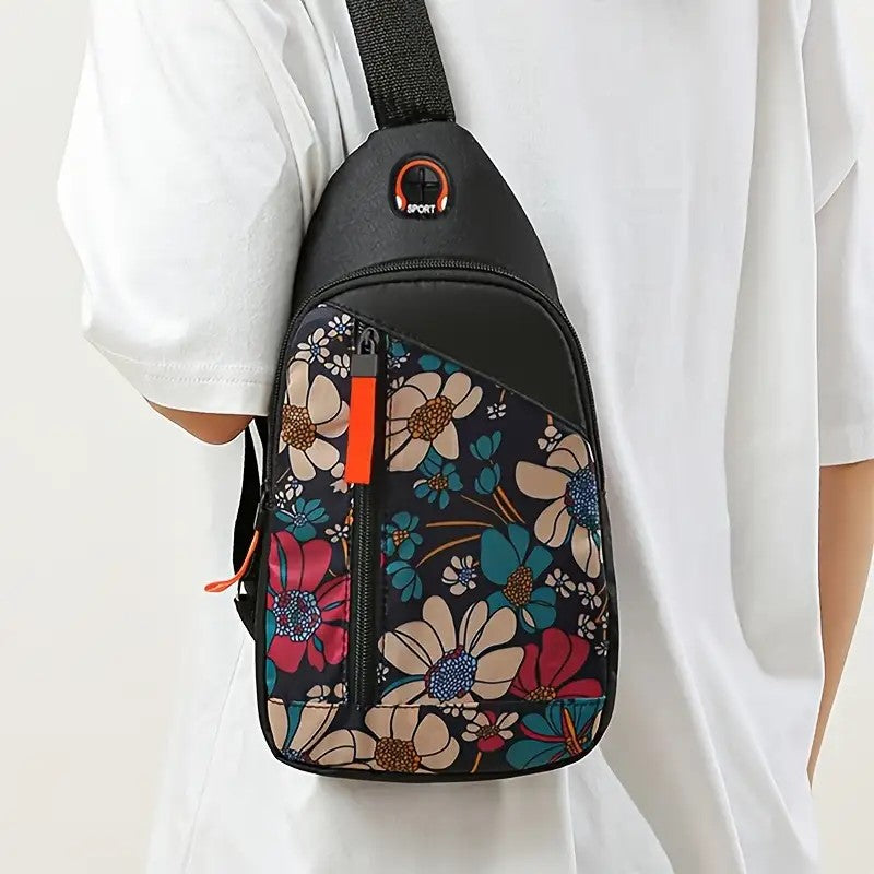 Casual Shoulder Bag with Adjustable Straps