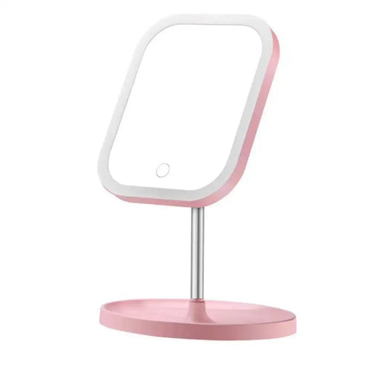 Multifunction Makeup Mirror With LED Light