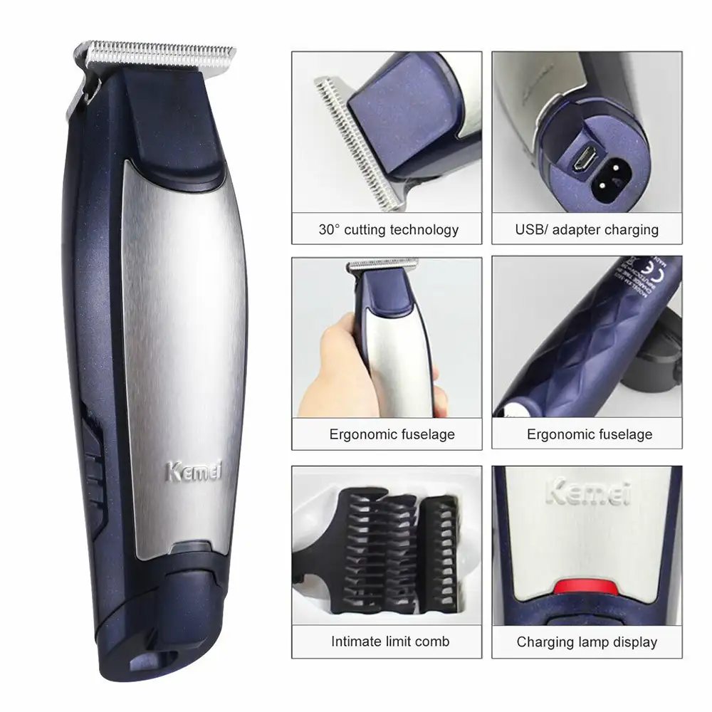 Professional Low Noise Electric Hair Clipper Trimmer