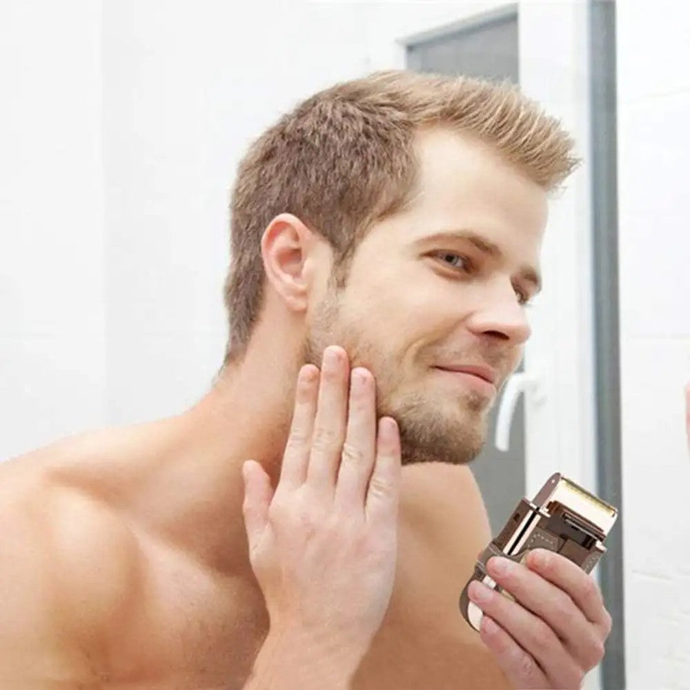 Rechargeable 2-in-1 Cordless Men's Electric Shaver