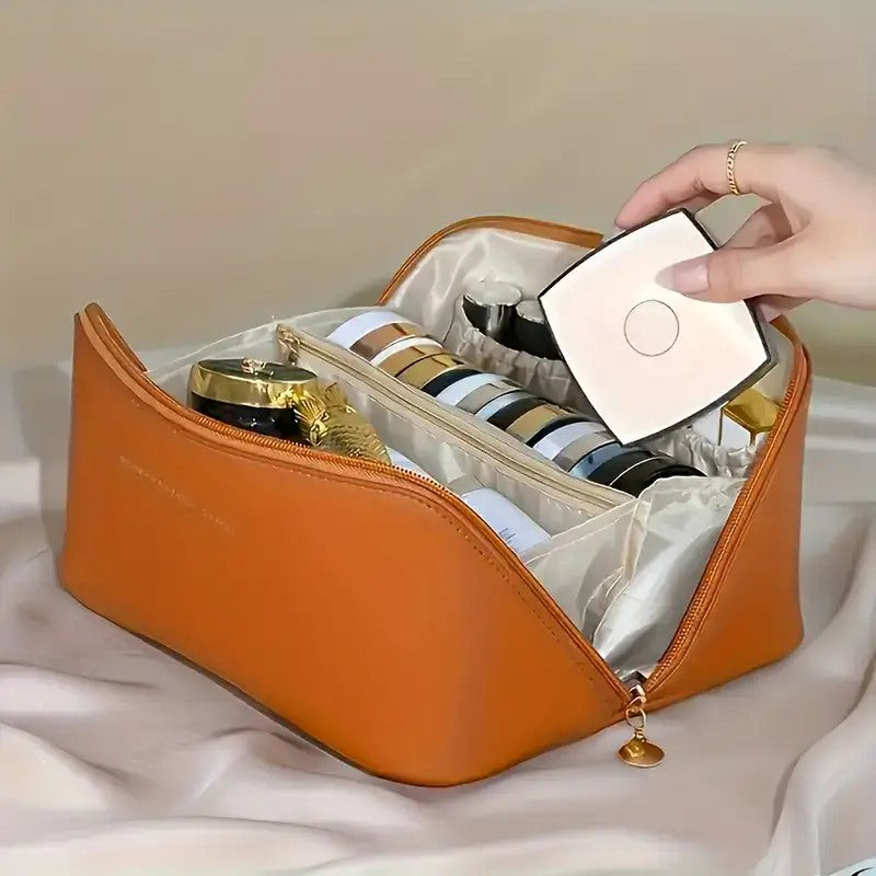 Fashion Faux Leather Cosmetic Bag