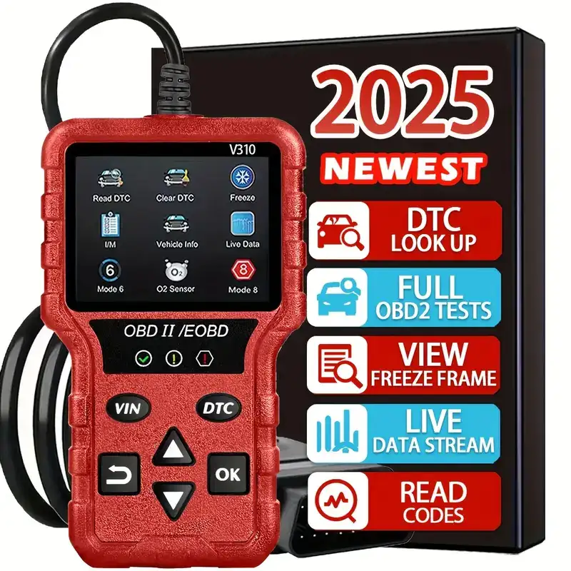 V310 OBD2 Scanner Universal Car Engine Fault Code Reader Car Auto Diagnostic Tools