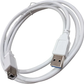 USB-B to USB-C Printer Cable - 1m High-Speed Data Transfer