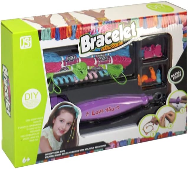 DIY Rope Bracelet and Hair Accessories Making Kit